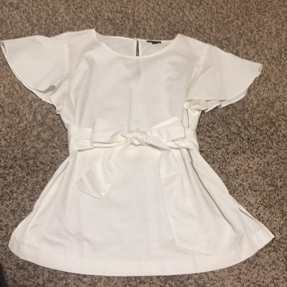 Ann Taylor Tie Blouse